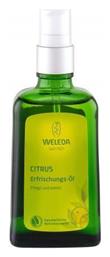 Citrus Refreshing Βιολογικό Αμυγδαλέλαιο για Μασάζ 100ml Weleda