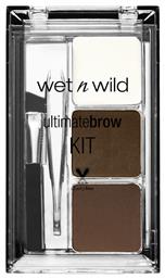 Ultimate Brow Kit Σετ Περιποίησης Φρυδιών Soft Brown Wet n Wild