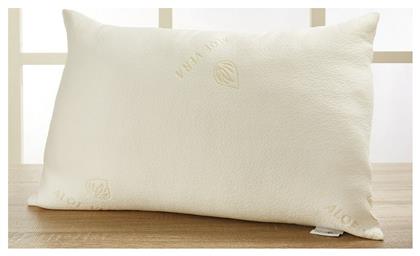 MX13 Aloe Vera Βαμβάκι Ανατομικό Μέτριο 50x70cm Whitegg