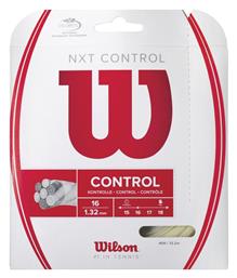 NXT Control Χορδή Τένις Λευκή 12.2m, Φ1.32mm Wilson από το E-tennis