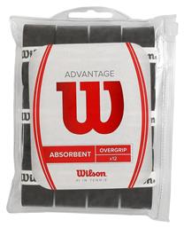 Overgrip Μαύρα 12τμχ Wilson