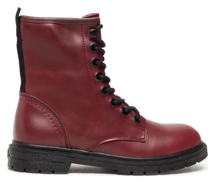 Spike Mid Δερμάτινα Γυναικεία Αρβυλάκια Burgundy Wrangler από το Parex