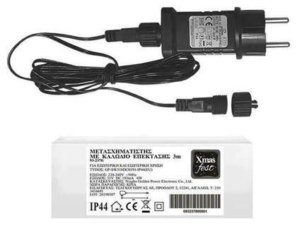 93-2378 Τροφοδοτικό LED IP44 Ισχύος 6W με Τάση Εξόδου 31V XMASfest