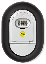 Κλειδοθήκη Τοίχου Μεταλλική Key Access Mini Safe Box μιας θέσης με Συνδυασμό 13x3.9x18.7cm Yale