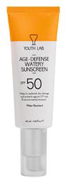 . Age Defense Watery SPF50 Αντηλιακό 40ml Youth Lab