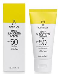 . Daily Sunscreen Cream Αντηλιακή Κρέμα Προσώπου SPF50 50ml Youth Lab