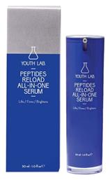 . Peptides Reload All-in-One Face Serum 30ml Youth Lab