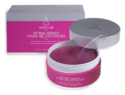 . Retinol Reboot Hydra Gel Μάσκα Ματιών για Αντιγήρανση / Σύσφιξη 60τμχ Youth Lab