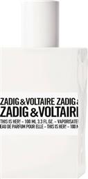 Zadig & Voltaire This Is Her! Eau de Parfum 100ml από το Notos