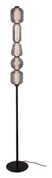 LED Φωτιστικό Δαπέδου Υ152εκ. Black-Smoke Zambelis Lights
